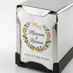 Servilletas Personalizadas 1 Tinta - Desde 100 uds | 7-10 Días